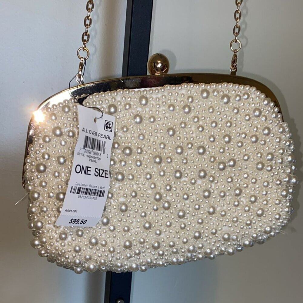 Handbag with Pearls - Picture 3 of 10
